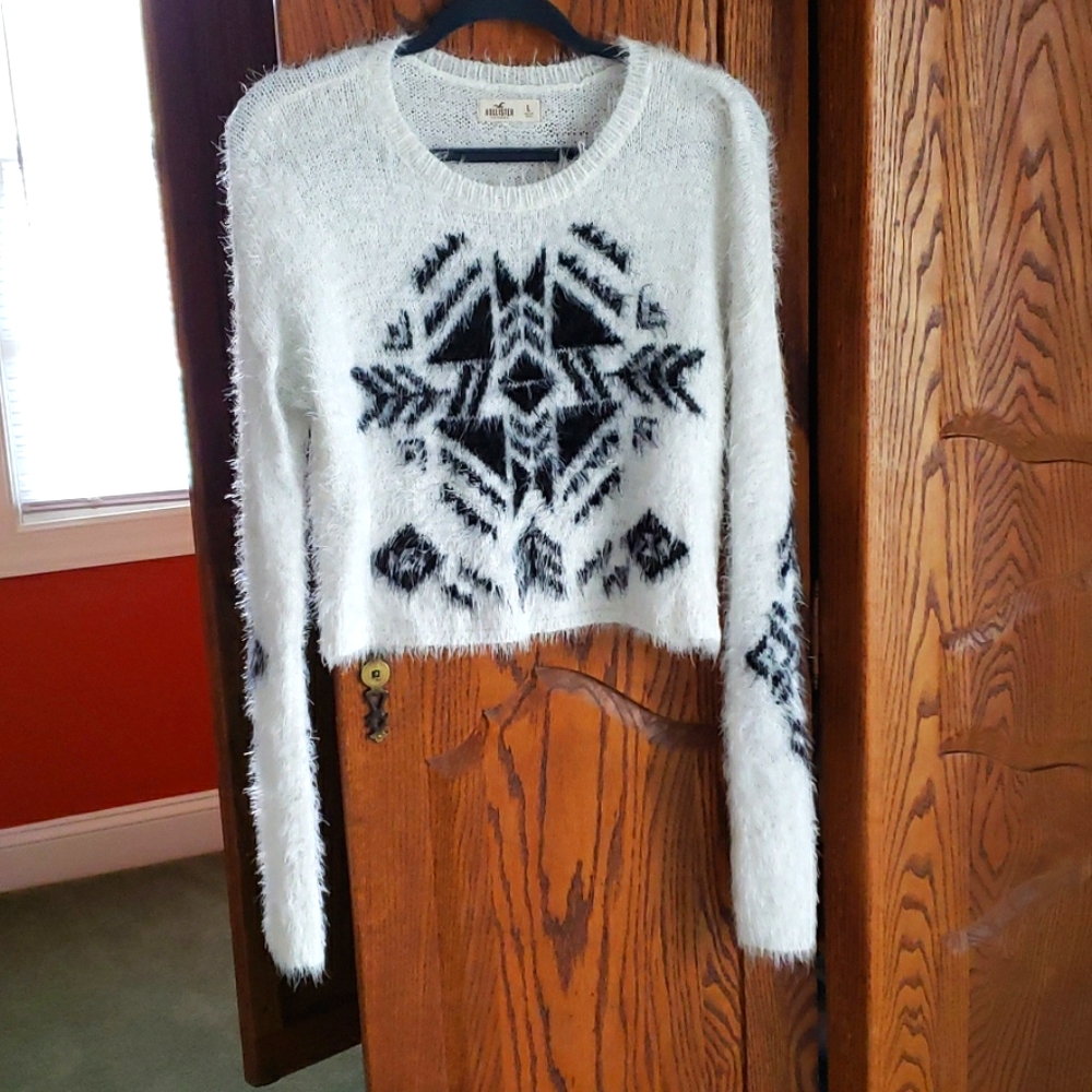 Hollister snowflake sweater